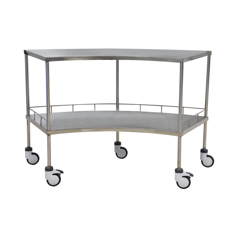 Meja Instrumen Berbentuk Kipas Stainless Steel