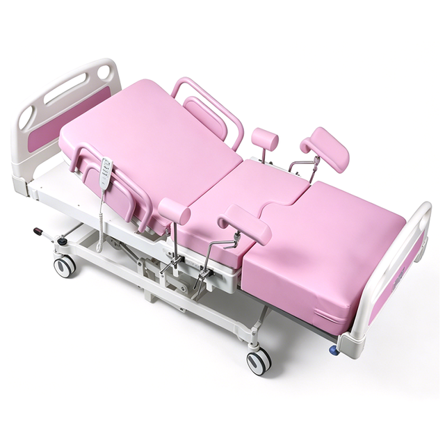 Lit d'accouchement obst&eacute;trical &eacute;lectrique professionnel pour h&ocirc;pitaux et centres de maternit&eacute;